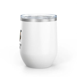 Colorful Cat Wine Tumbler - 12oz Insulated Stainless Steel - Dipaliz - Tumblers