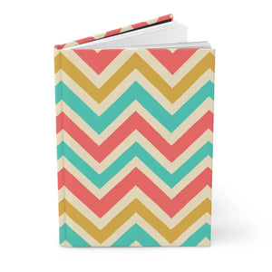 Chevron Hardcover Journal - Colorful Matte Design - Dipaliz - Journals