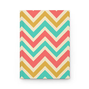 Chevron Hardcover Journal - Colorful Matte Design - Dipaliz - Journals
