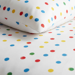 Colorful Confetti Dot Duvet Cover Set – Cotton - Dipaliz - Bedding Sets
