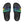Youth Slide Sandals - Colorful Dandelions Fun Design - Dipaliz