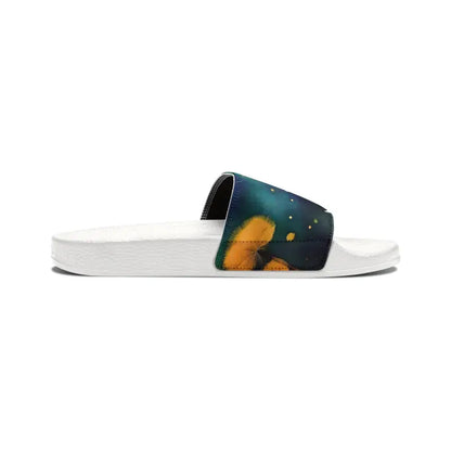 Dandelion Delight: Colorful Slide Sandals for Youth - Kid’s Shoes