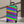 Colorful Diagonal Stripe Suitcase Bright Travel Luggage - Dipaliz - Suitcases