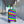 Colorful Diagonal Stripe Suitcase Bright Travel Luggage - Dipaliz - Suitcases