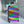 Colorful Diagonal Stripe Suitcase Bright Travel Luggage - Dipaliz - Suitcases