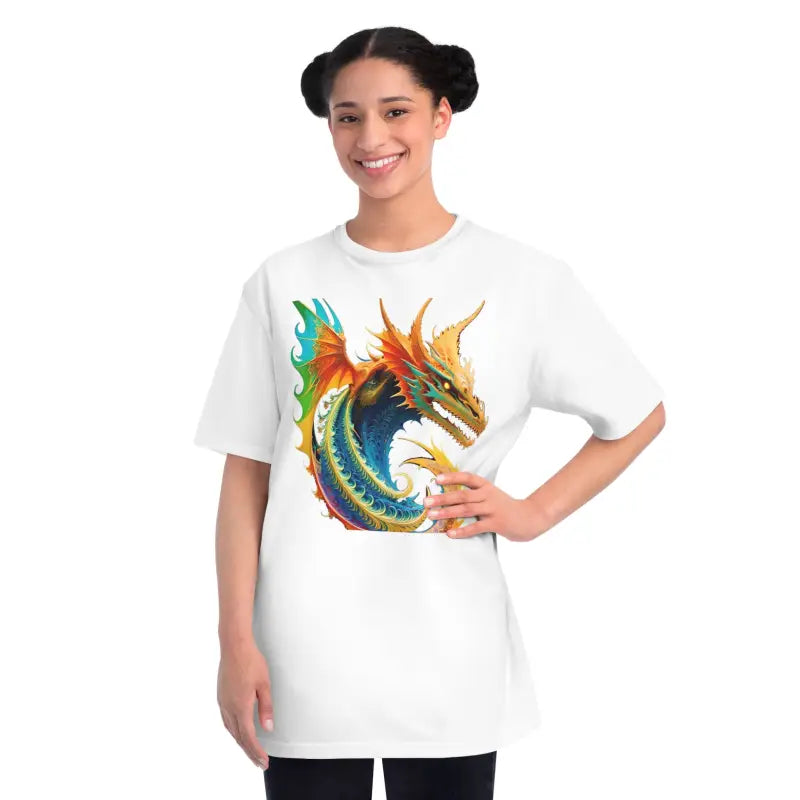 Colorful Dragon Organic Cotton Classic T-shirt - T-shirt