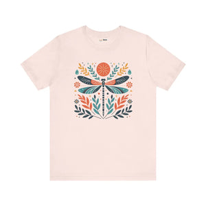 Colorful Dragonfly Dreams Tee - Soft Cotton - Dipaliz - T-shirts