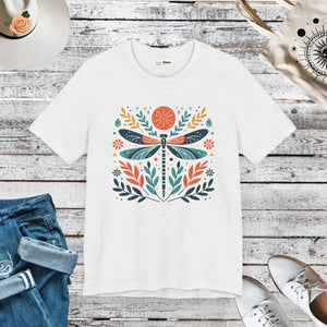 Colorful Dragonfly Dreams Tee - Soft Cotton - Dipaliz - T-shirts