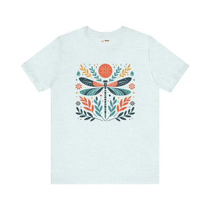 Colorful Dragonfly Dreams Tee - Soft Cotton - Dipaliz - T-shirts