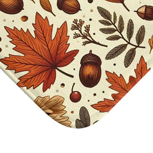 Vibrant Fall Foliage Bath Mat - Anti-slip Colorful Design - Dipaliz - Mats & Rugs