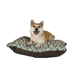 Plush Colorful Feathers Cotton Pet Bed - Cozy Fleece - Dipaliz - Beds