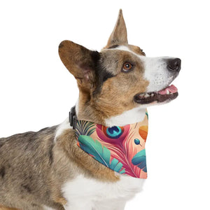 Vibrant Pet Bandana Collar - Polyester Duck Fabric - Dipaliz - Apparel