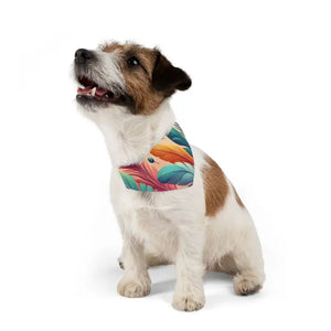 Vibrant Pet Bandana Collar - Polyester Duck Fabric - Dipaliz - Apparel
