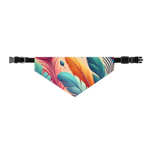 Vibrant Pet Bandana Collar - Polyester Duck Fabric - Dipaliz - Apparel