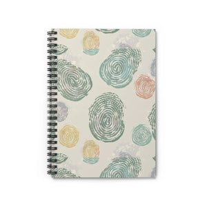 Vibrant Ruled Line Notebook - 118-page Spiral Design - Dipaliz - Notebooks & Notepads