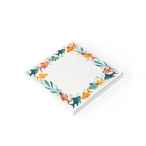 Colorful Fish Note Pads with Unique Prints - Dipaliz - Notepads
