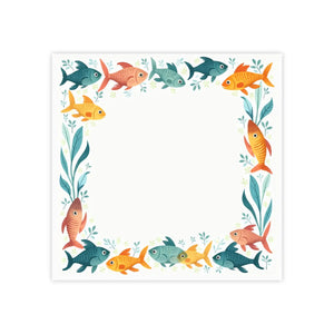 Vibrant Fish Note Pads - Unique Prints for Office - Dipaliz - Notepads