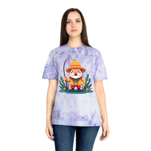 Colorful Fisherman Unisex Tee - Bold Vibes Cotton - Dipaliz - T-shirts - s
