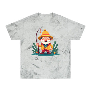 Colorful Fisherman Unisex Tee - Bold Vibes Cotton - Dipaliz - T-shirts - s