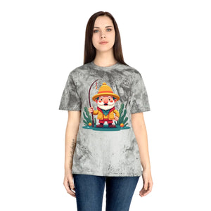Colorful Fisherman Unisex Tee - Bold Vibes Cotton - Dipaliz - T-shirts - s