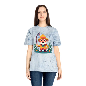 Colorful Fisherman Unisex Tee - Bold Vibes Cotton - Dipaliz - T-shirts - s