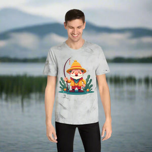 Colorful Fisherman Unisex Tee - Bold Vibes Cotton - Dipaliz - T-shirts - s