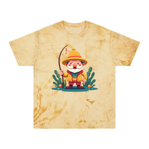 Colorful Fisherman Unisex Tee - Bold Vibes Adventure Wear - Dipaliz - Citrine / s - T-shirts