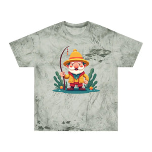 Colorful Fisherman Unisex Tee - Bold Vibes Cotton - Dipaliz - T-shirts - s