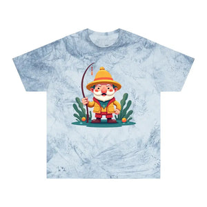 Colorful Fisherman Unisex Tee - Bold Vibes Adventure Wear - Dipaliz - Ocean / s - T-shirts