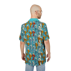 Hawaiian Button-down Shirt - Colorful Fishes Pattern Breathable - Dipaliz - Shirts