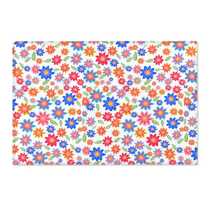 Flowers Pattern Area Rugs - Vibrant Chic Home Decor - Dipaliz - 36’’ × 24’’