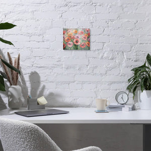 Colorful Blooms Metal Wall Art – Flower Print - Dipaliz - Visual Artwork