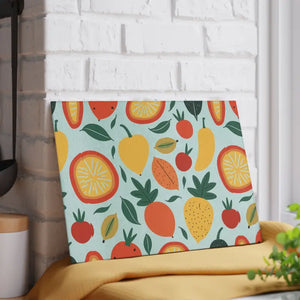 Colorful Fruit Glass Cutting Board for Food Lovers Kitchen Decor - Dipaliz - Boards
