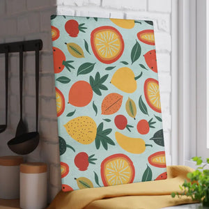 Colorful Fruit Glass Cutting Board for Food Lovers Kitchen Decor - Dipaliz - Boards