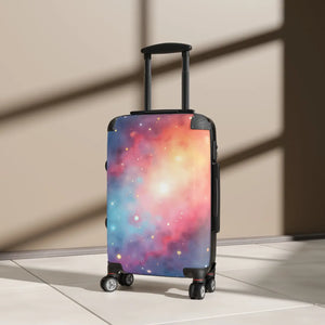 Vibrant Galaxy Design Suitcase Polycarbonate Travel Accessory Dipaliz - Suitcases