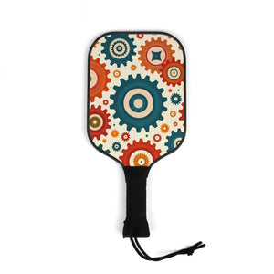 Dipaliz Colorful Gears Pickleball Paddle Set - Vibrant High Performance - 7.5’’ × 15.5’’ - Paddles
