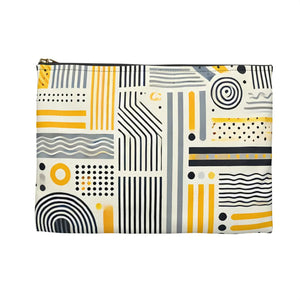 Vibrant Spun Polyester Accessory Pouch - Wrinkle-free - Dipaliz - Cosmetic & Toiletry Bags