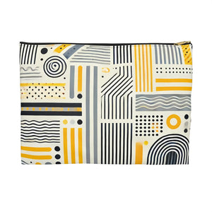 Vibrant Spun Polyester Accessory Pouch - Wrinkle-free - Dipaliz - Cosmetic & Toiletry Bags