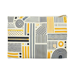 Vibrant Spun Polyester Accessory Pouch - Wrinkle-free - Dipaliz - Cosmetic & Toiletry Bags