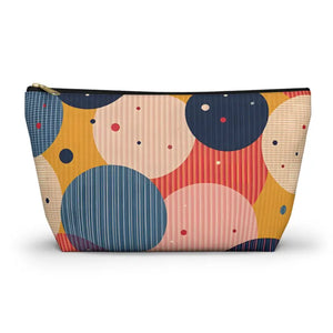 Chic Accessory Pouch Everyday Style Travel Organizer - Dipaliz - Large / Black Zipper - Bags