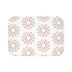 Home Decor - Colorful Geometric Bath Mat Bold Vibrant Design Dipaliz 24’’ × 17’’