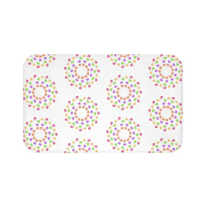 Home Decor - Colorful Geometric Bath Mat Bold Vibrant Design Dipaliz 34’’ × 21’’