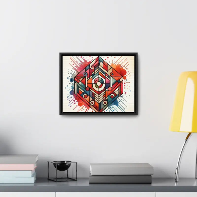 Liven Up your Space with Colorful Geometric Gallery Canvas Wraps