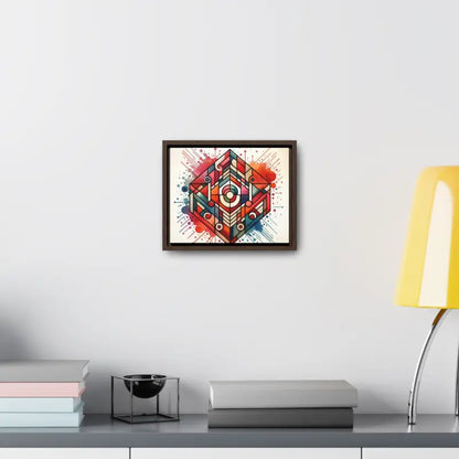 Liven Up your Space with Colorful Geometric Gallery Canvas Wraps