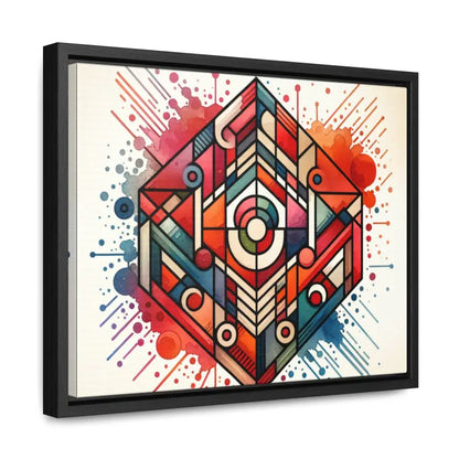 Liven Up your Space with Colorful Geometric Gallery Canvas Wraps