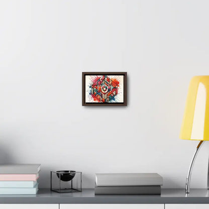 Liven Up your Space with Colorful Geometric Gallery Canvas Wraps