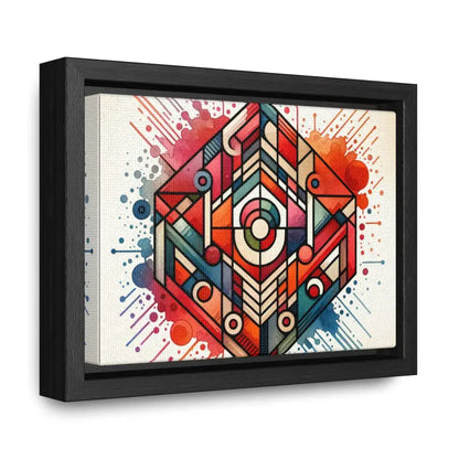 Liven Up your Space with Colorful Geometric Gallery Canvas Wraps