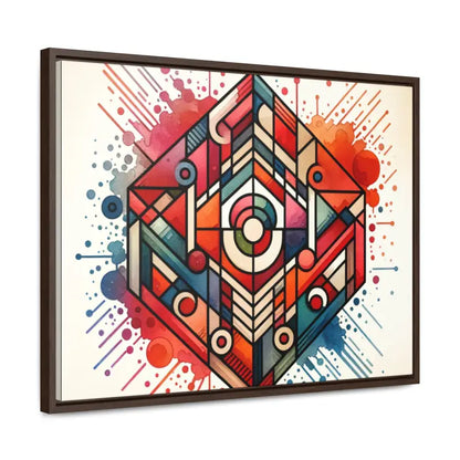 Liven Up your Space with Colorful Geometric Gallery Canvas Wraps