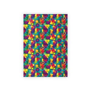 Smooth Satin Gift Wrap - Silky Geometry Finish - Dipaliz - Wrapping Paper