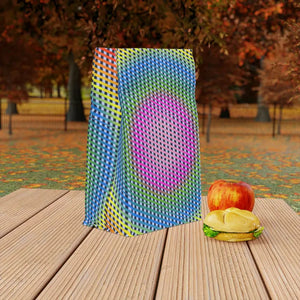 Lunch Bag Colorful Geometric Pattern Polyester Style - Dipaliz - 11.75’’ × 7.25’’ 4.75’’ - Bags